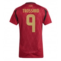 Maglia Calcio Belgio Leandro Trossard #9 Prima Divisa Donna Europei 2024 Manica Corta